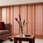Woven Wood Panel Blinds